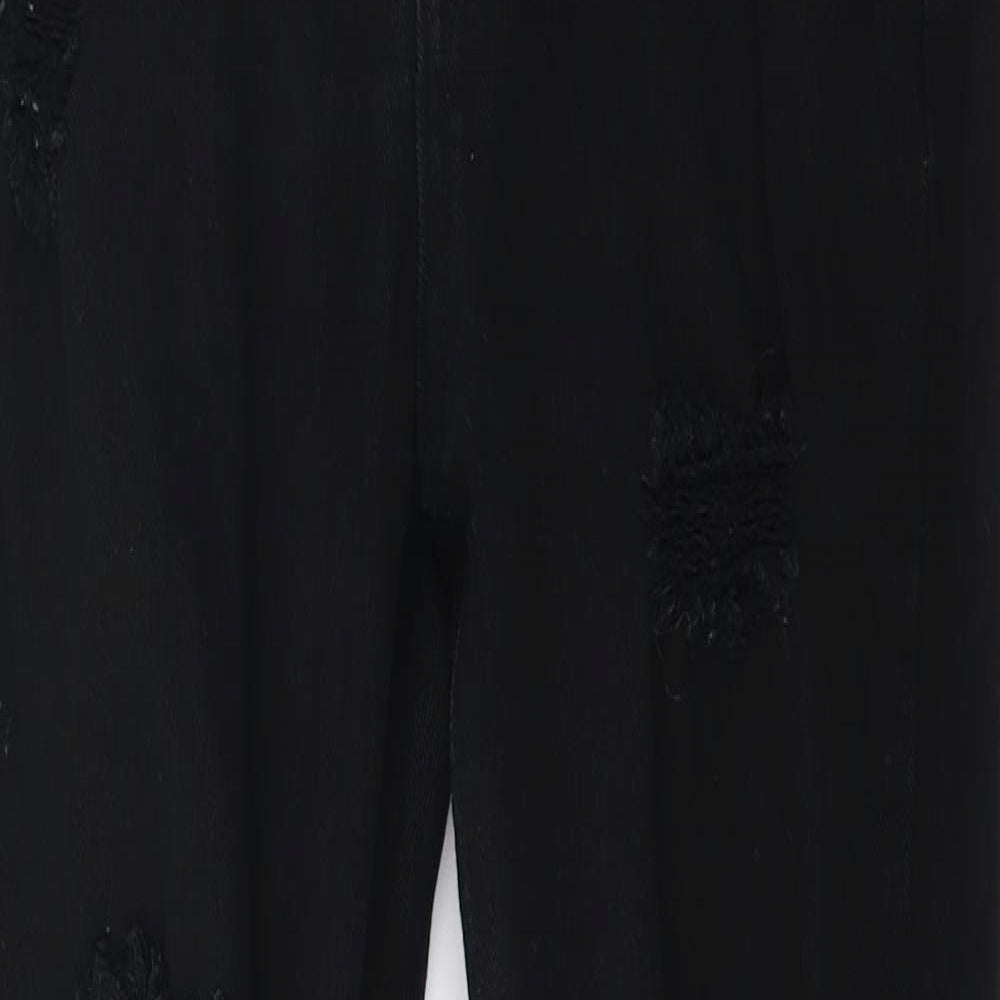 Divided Womens Black  Denim Skinny Jeans Size 10 L26 in