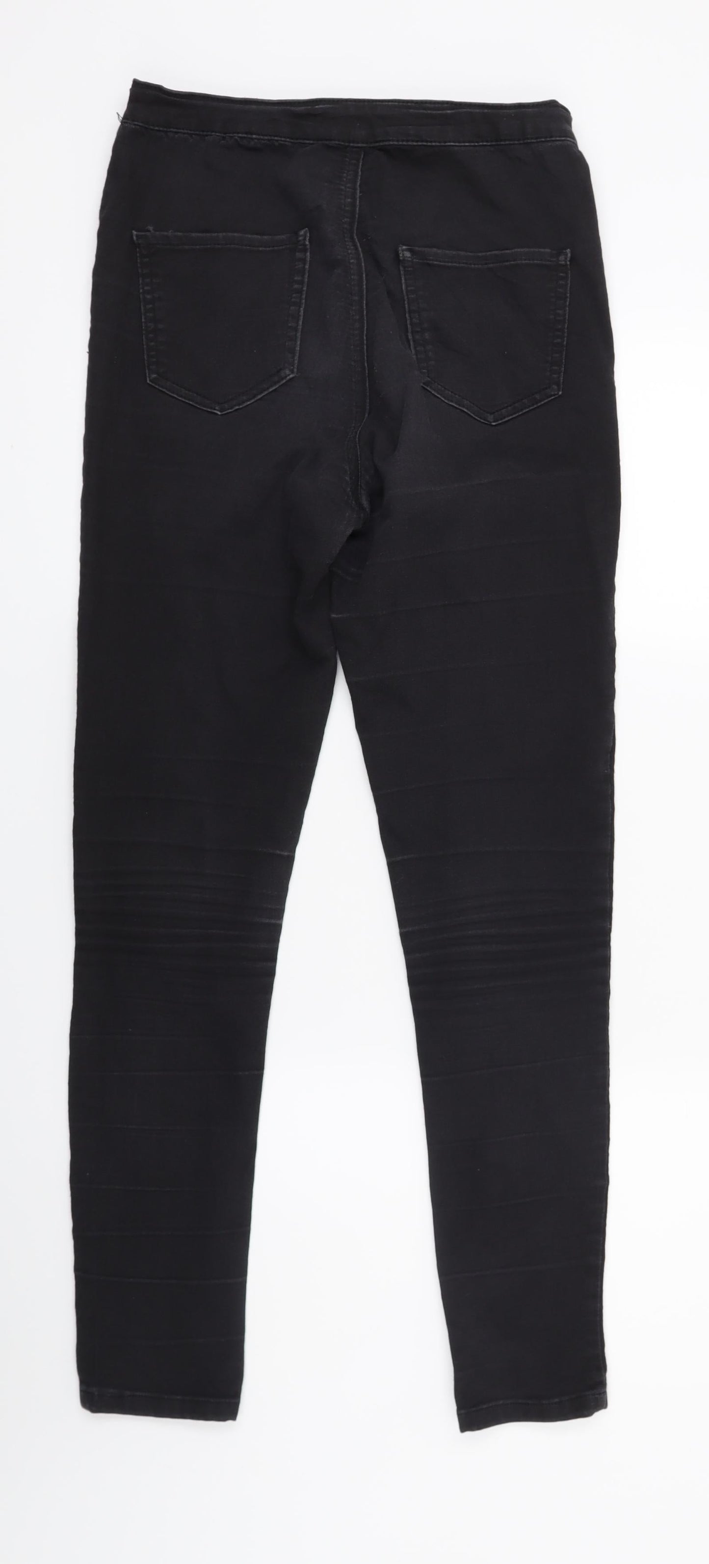 Miss denim Womens Black  Denim Jegging Jeans Size 12 L27 in