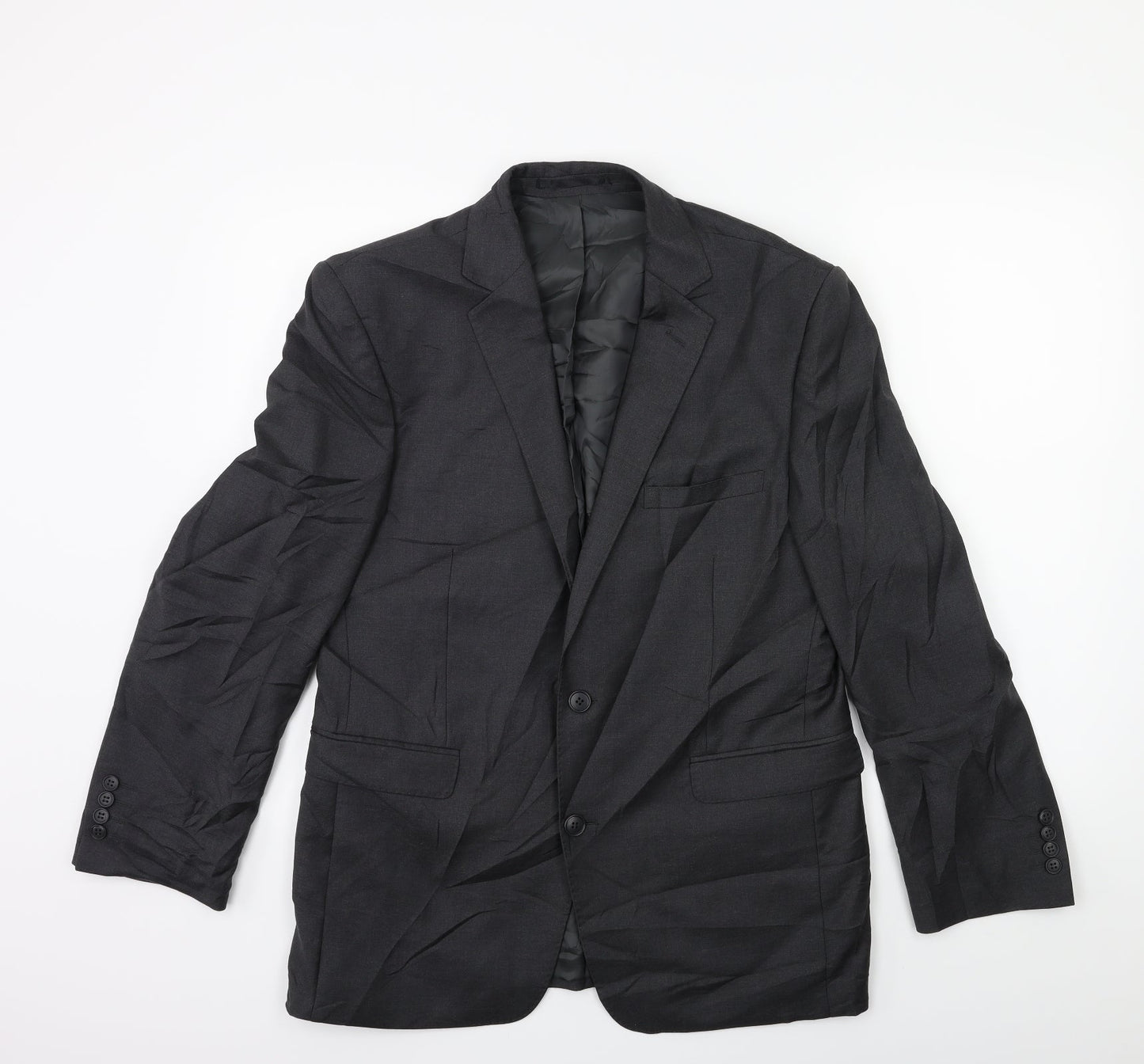 Lanificio Mens Grey   Jacket Suit Jacket Size 40