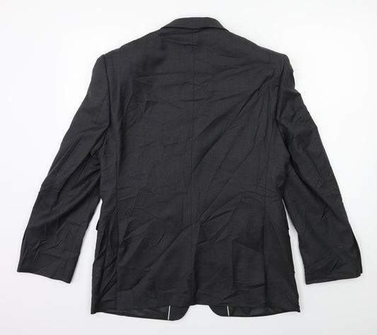 Lanificio Mens Grey   Jacket Suit Jacket Size 40