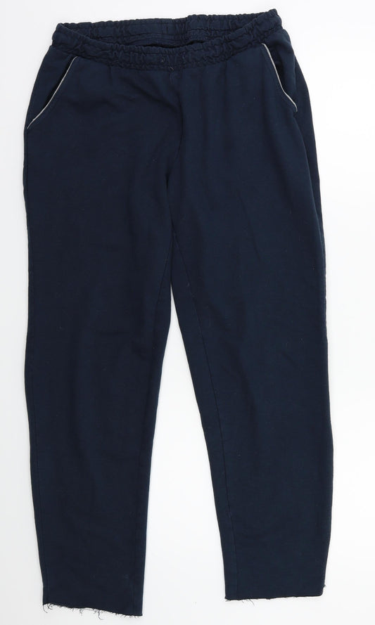 Preworn Mens Blue   Sweatpants Trousers Size 28 L27 in - Cropped