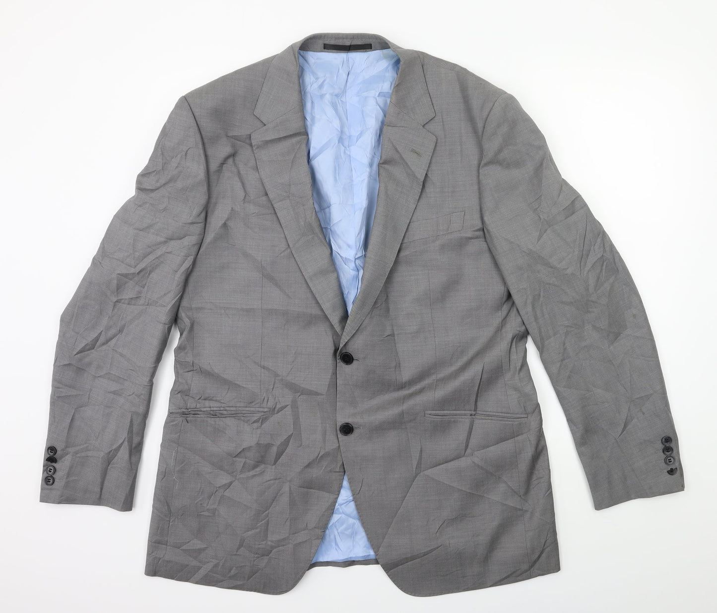 Marks and Spencer Mens Grey   Jacket Suit Jacket Size 42