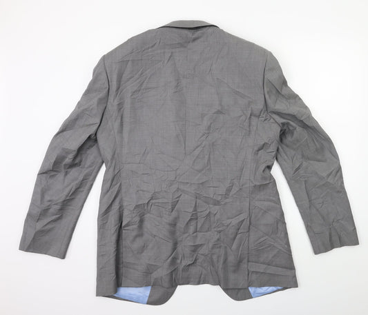 Marks and Spencer Mens Grey   Jacket Suit Jacket Size 42