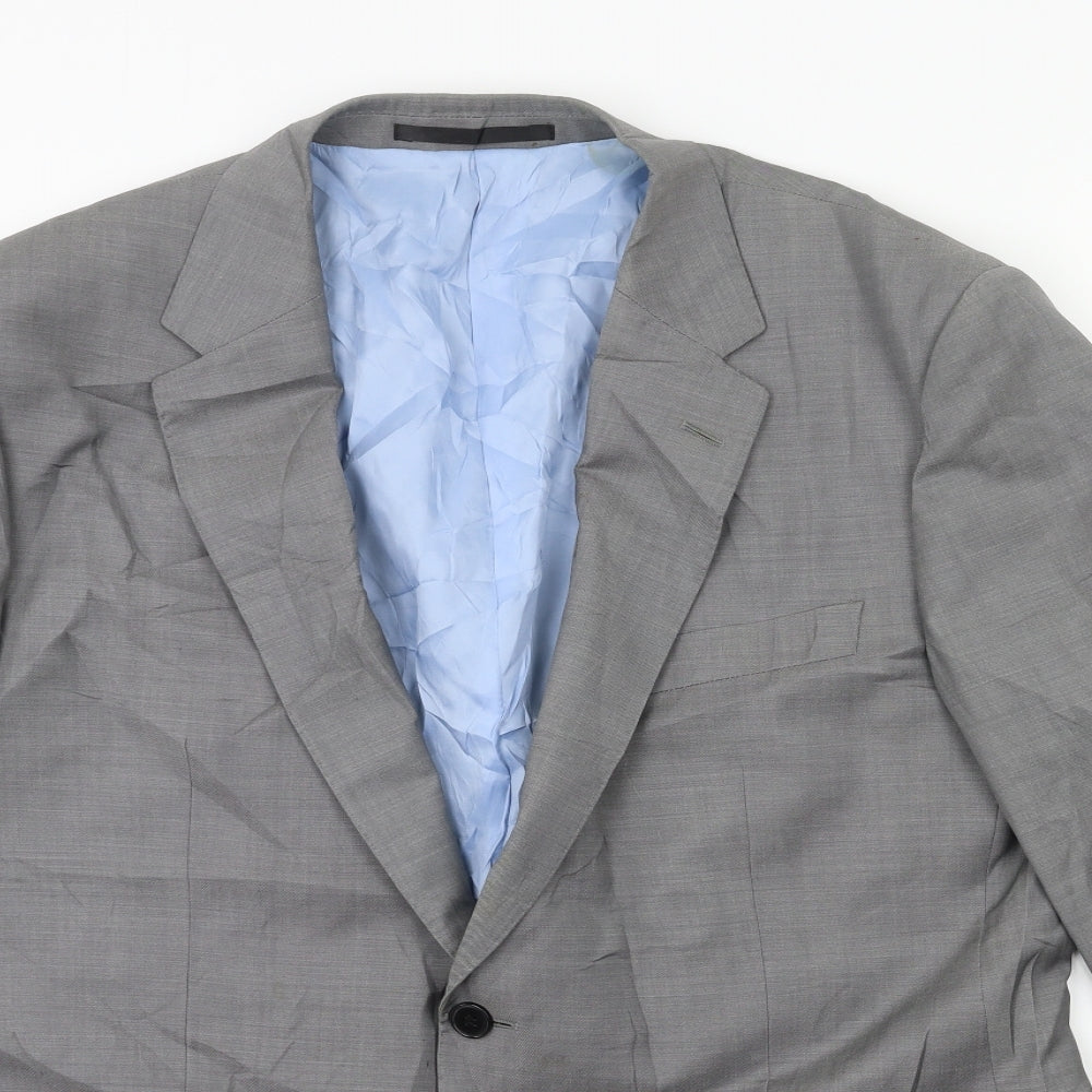 Marks and Spencer Mens Grey   Jacket Suit Jacket Size 42