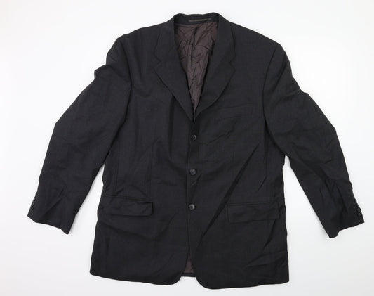 Baumer Mens Grey   Jacket Suit Jacket Size 42