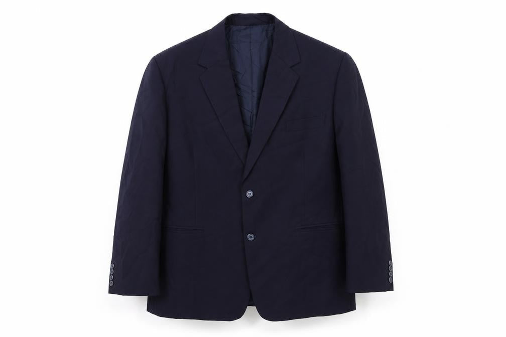 Preworn Mens Blue   Jacket Suit Jacket Size 42