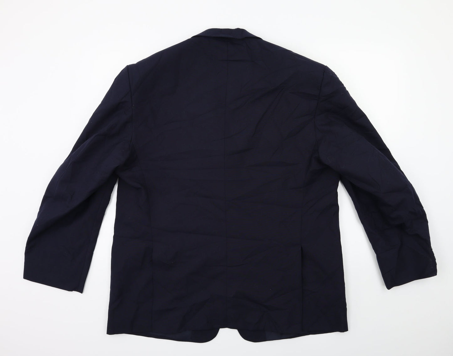 Preworn Mens Blue   Jacket Suit Jacket Size 42