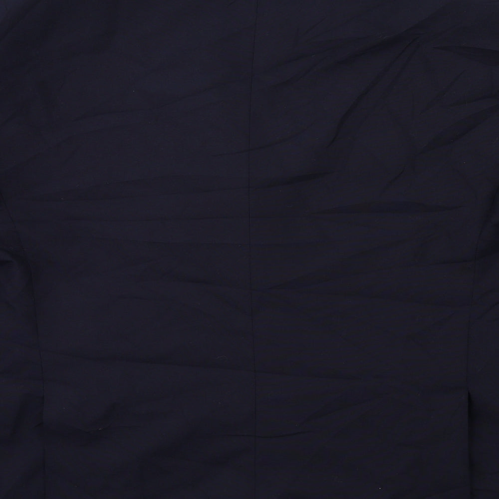 Preworn Mens Blue   Jacket Suit Jacket Size 42