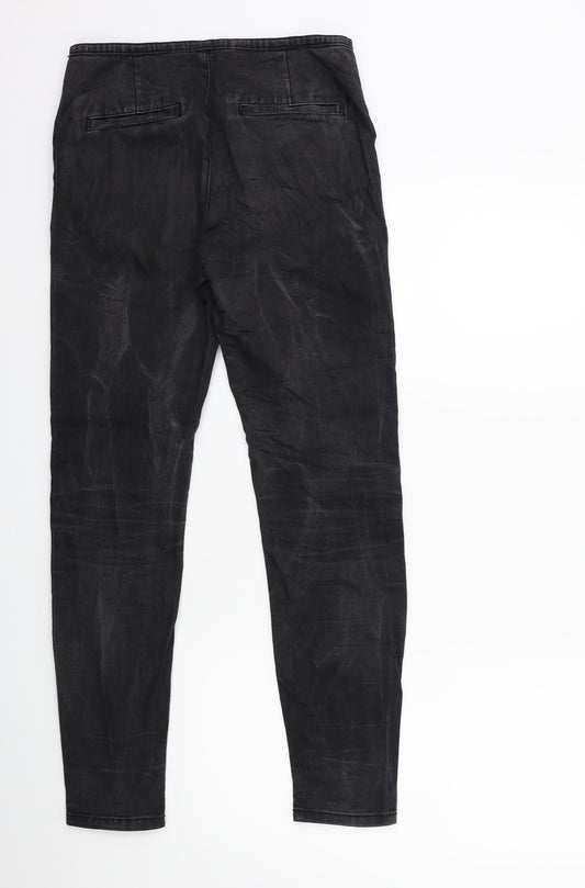 FOREVER 21 Womens Black  Denim Skinny Jeans Size 27 in L28 in
