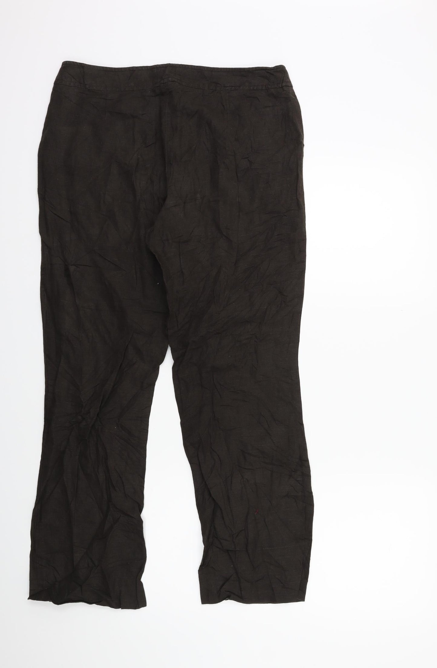 Preworn Womens Brown   Trousers  Size 32 in L29 in