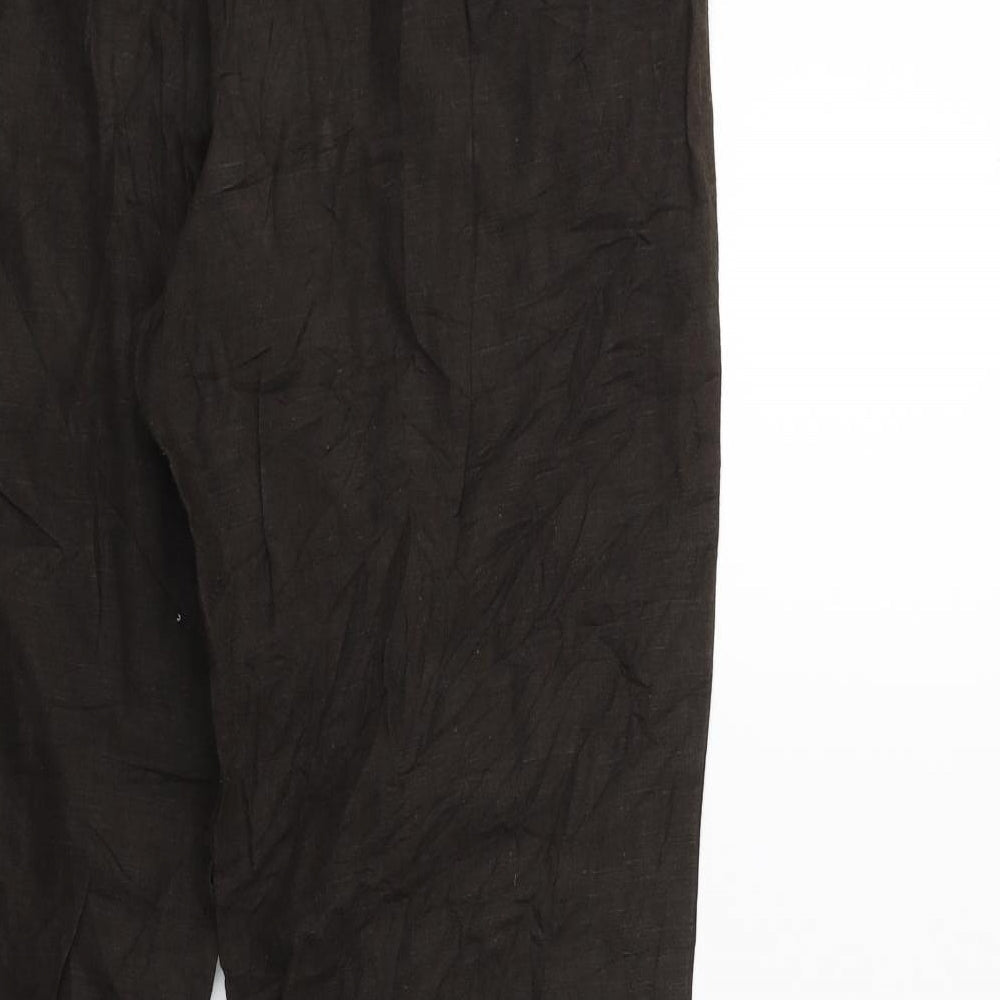 Preworn Womens Brown   Trousers  Size 32 in L29 in