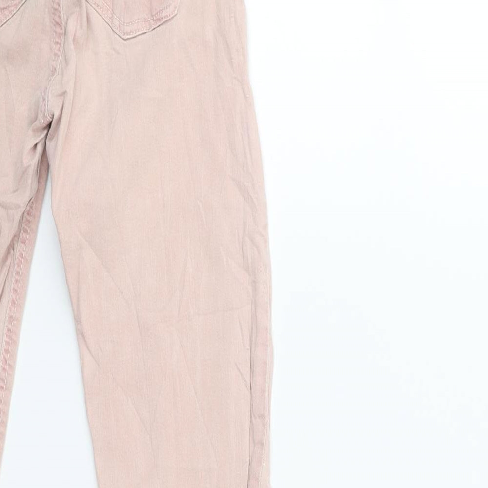 Bershka Womens Pink  Denim Skinny Jeans Size 6 L30 in