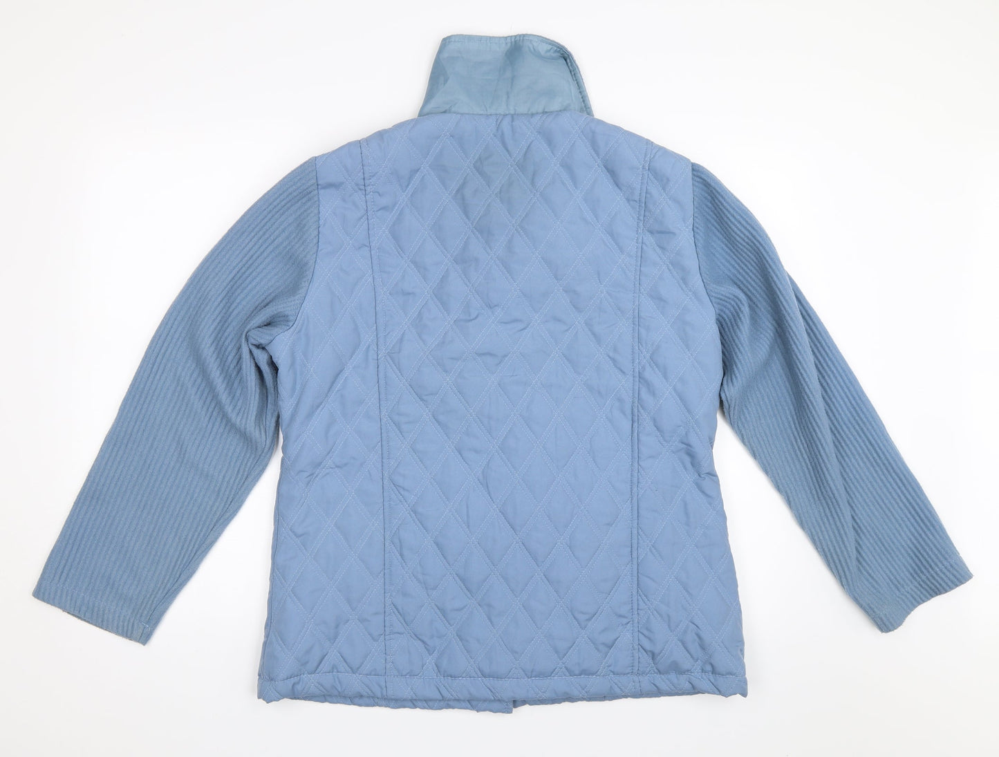 Gabriella Vicenga Womens Blue   Quilted Coat Size 14