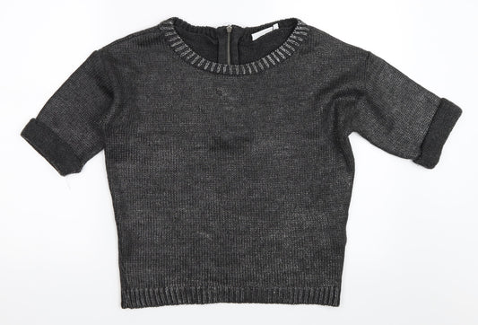 New Look Womens Grey   Pullover Jumper Size 6