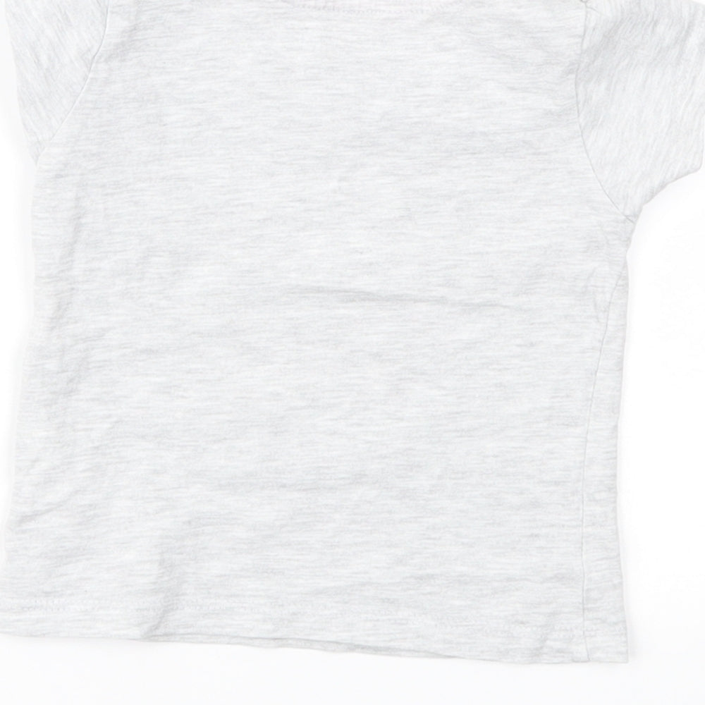 Primark Girls Grey   Basic T-Shirt Size 9-12 Months