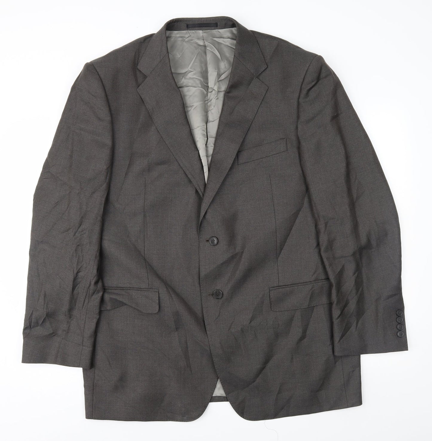 Marks and Spencer Mens Grey   Jacket Suit Jacket Size 44