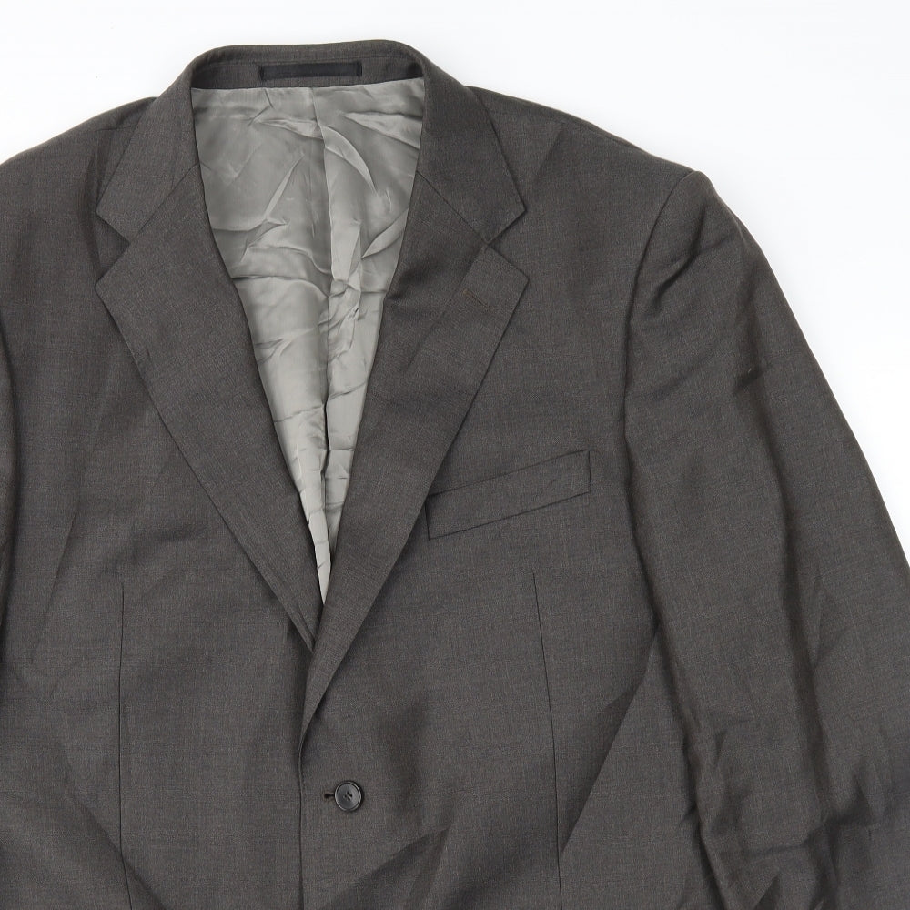 Marks and Spencer Mens Grey   Jacket Suit Jacket Size 44