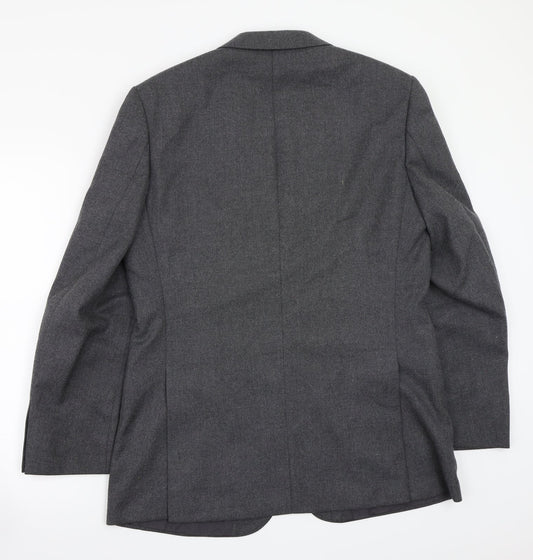 Marks and Spencer Mens Grey   Jacket Suit Jacket Size 42
