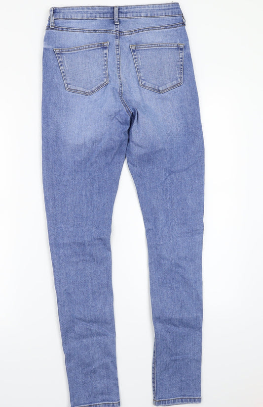 Miss denim Womens Blue   Straight Jeans Size 12 L28 in