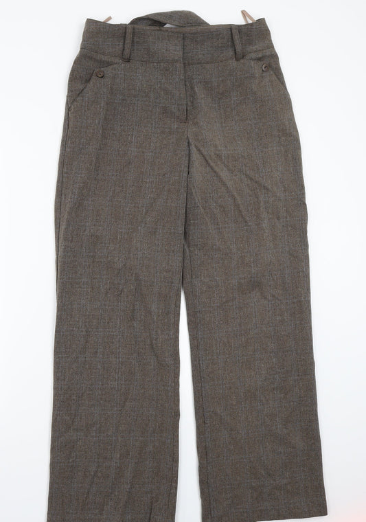 style collection Womens Brown   Trousers  Size 12 L28 in