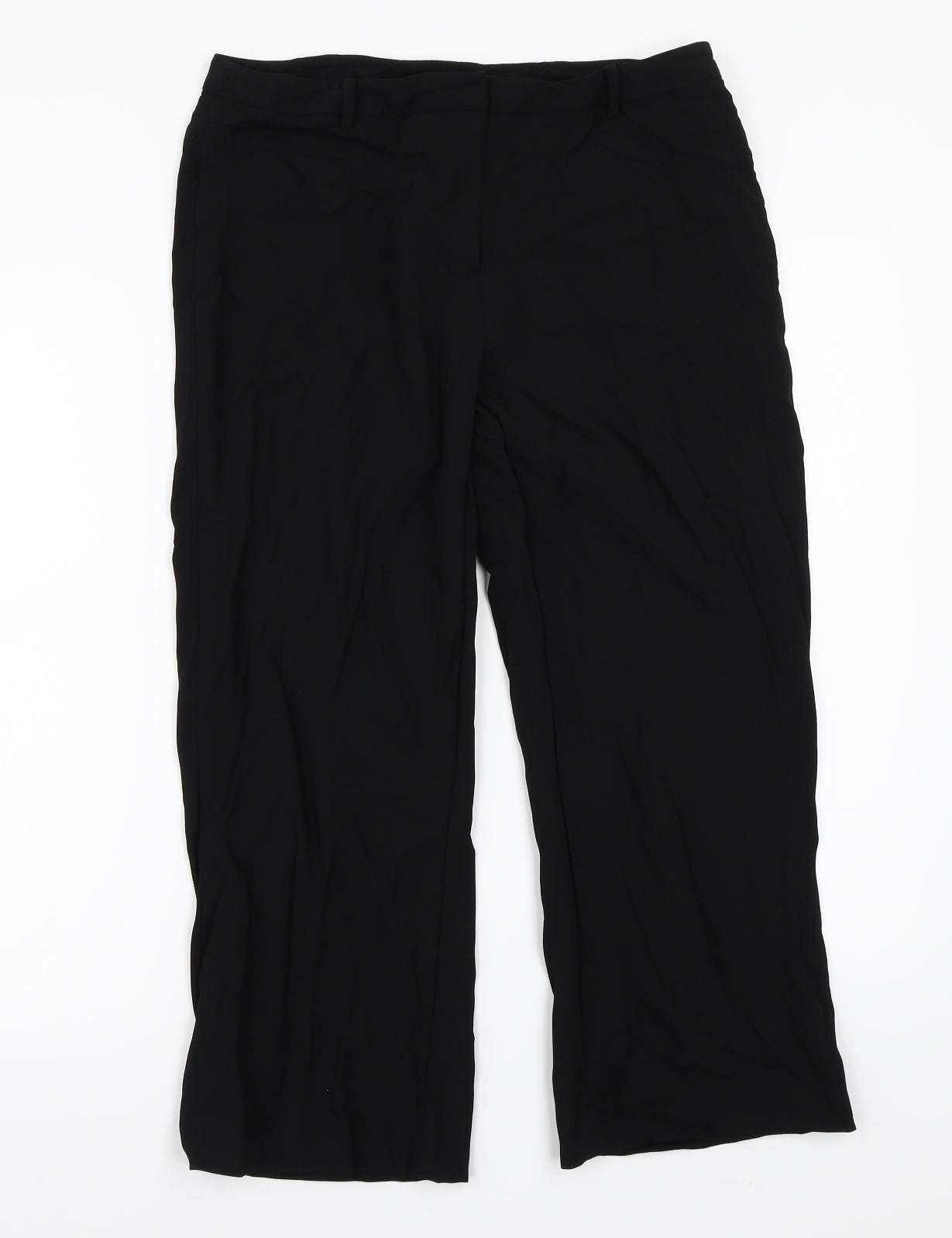 Collection Womens Black   Trousers  Size 12 L23 in