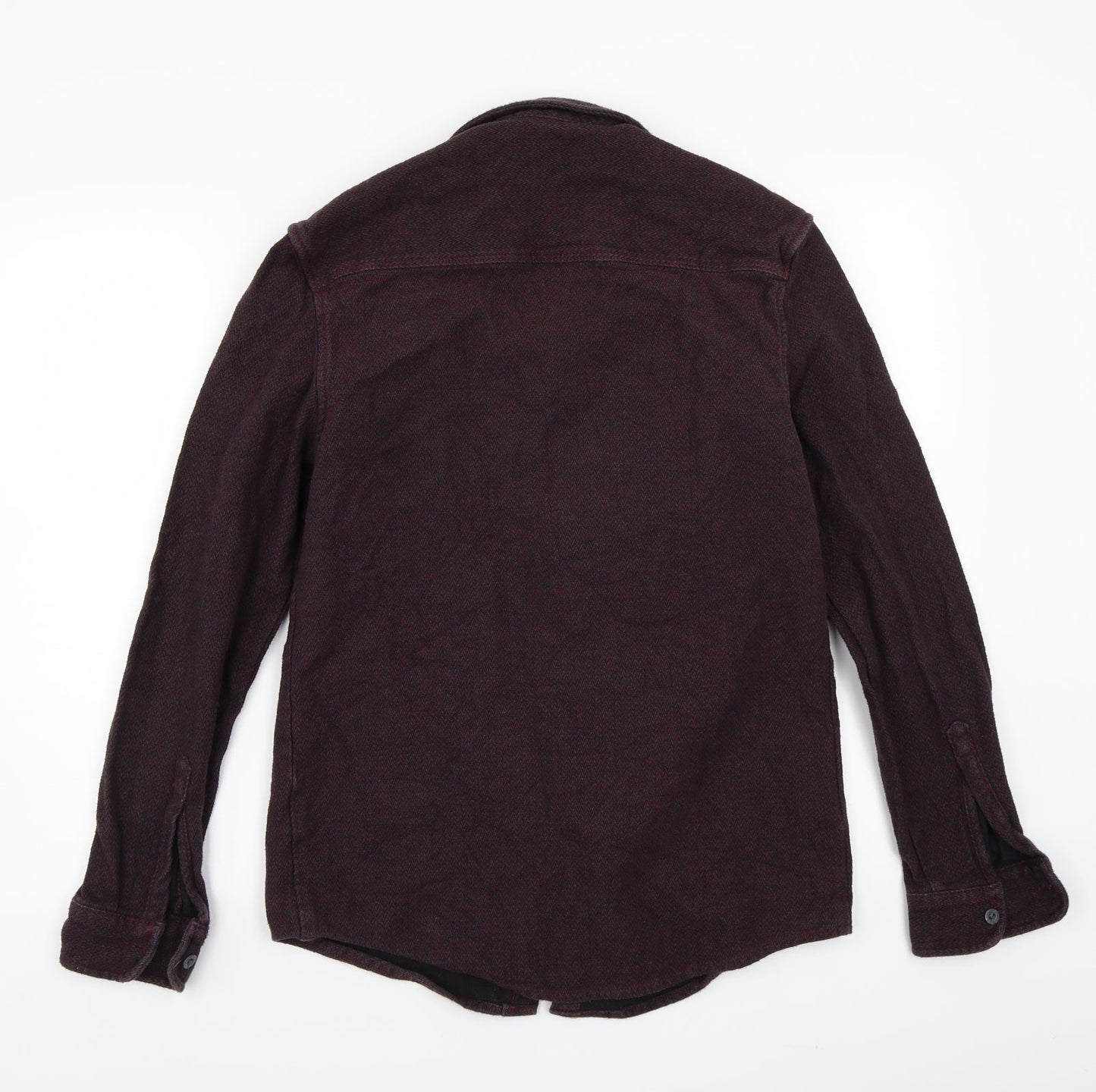 Topman Mens Purple    Button-Up Size S