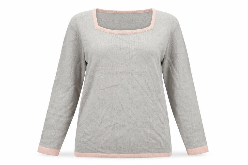 Preworn Womens Grey  Knit Pullover Jumper Size XL