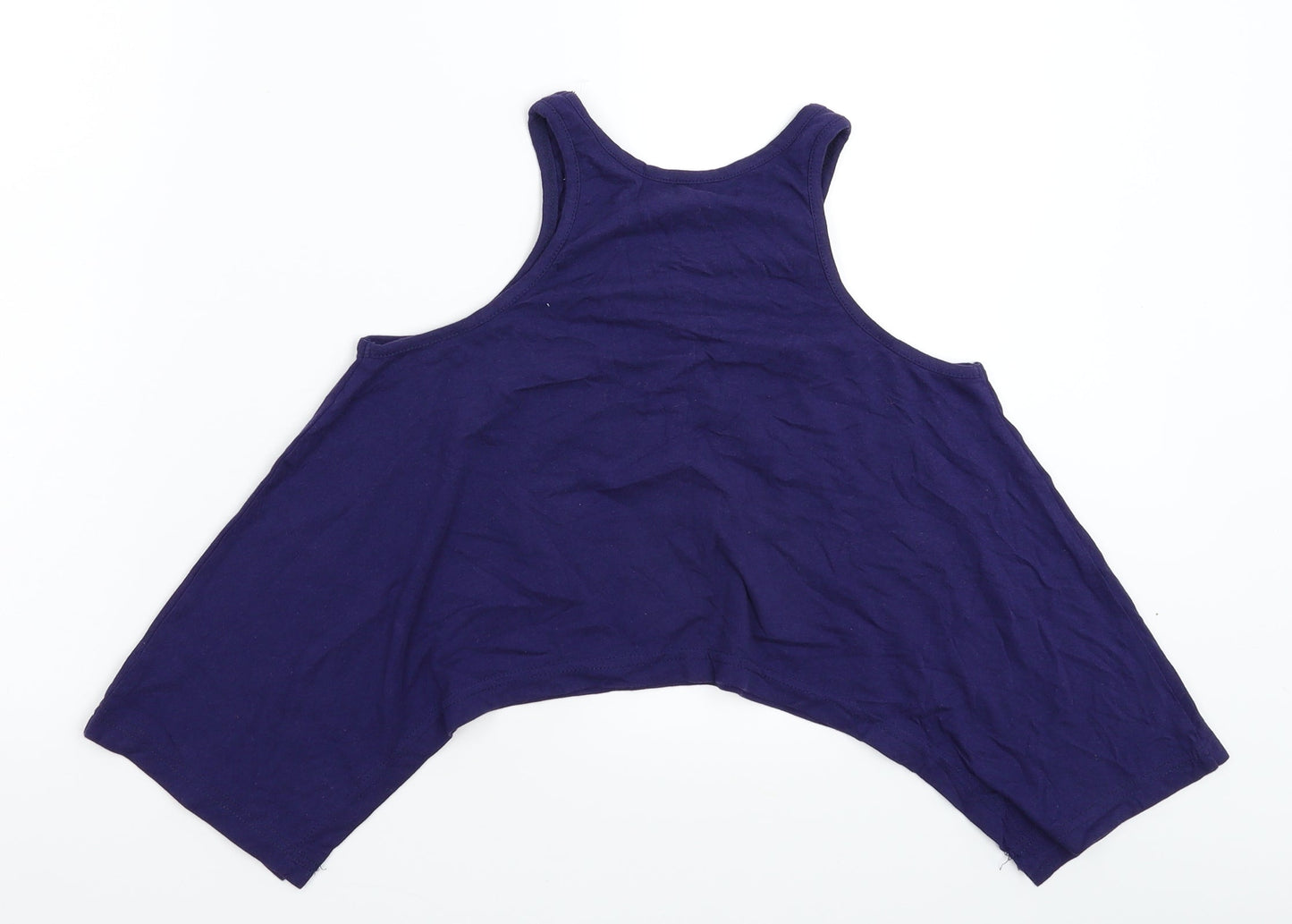 Preworn Girls Blue   Basic T-Shirt Size L