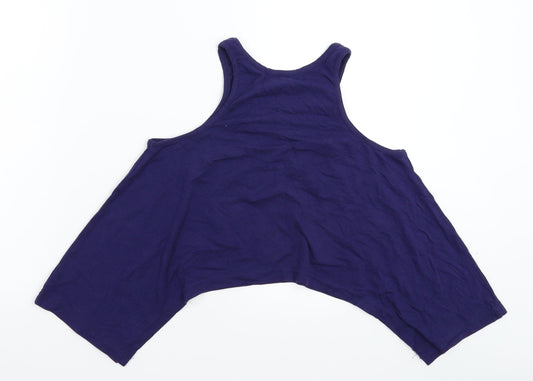 Preworn Girls Blue   Basic T-Shirt Size L