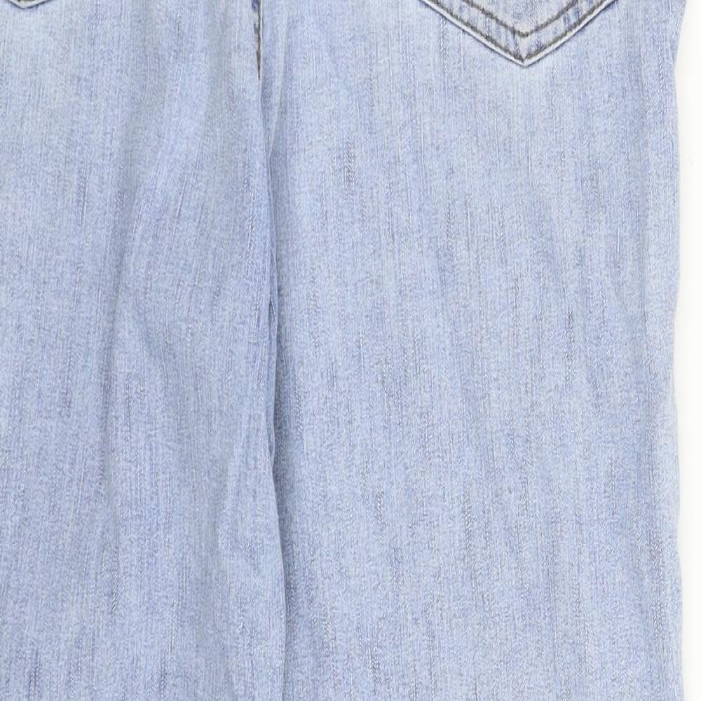 Universal Womens Blue  Denim Bootcut Jeans Size 32 in L26 in
