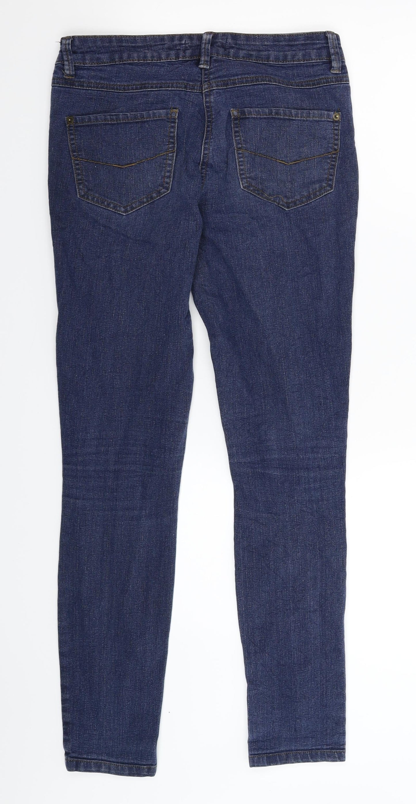 George Womens Blue  Denim Skinny Jeans Size 8 L29 in
