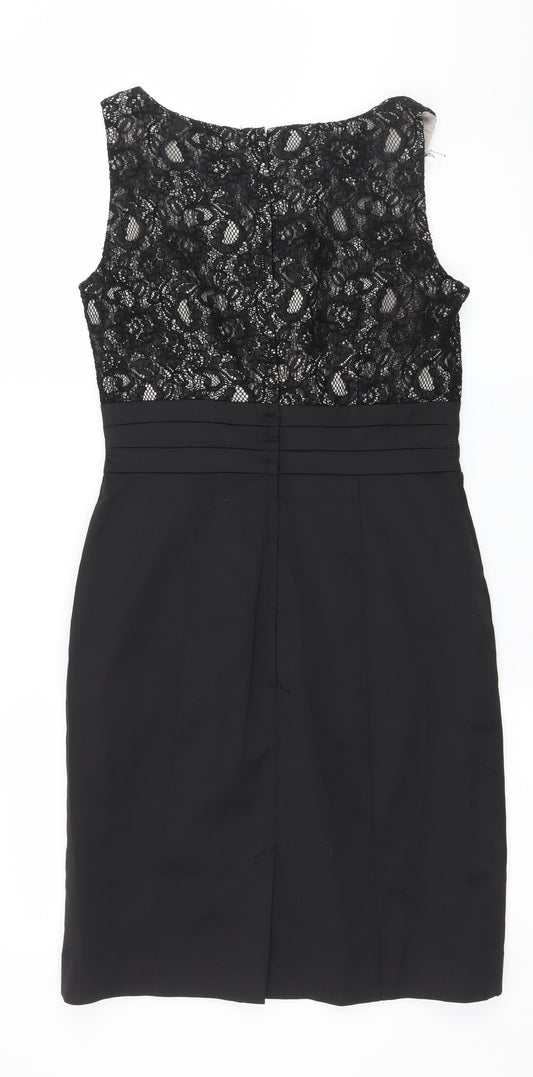 H&M Womens Black   Sheath  Size 10