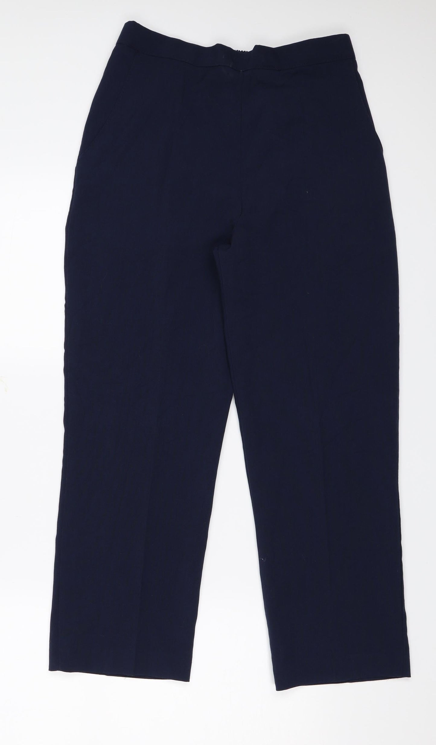 Dixie Womens Blue   Trousers  Size 12 L23 in