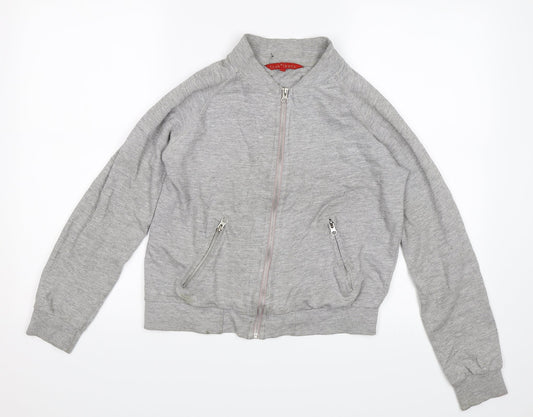 French Connection Womens Grey   Full Zip Jumper Size S