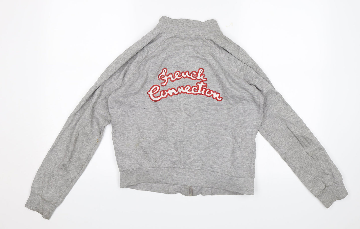 French Connection Womens Grey   Full Zip Jumper Size S