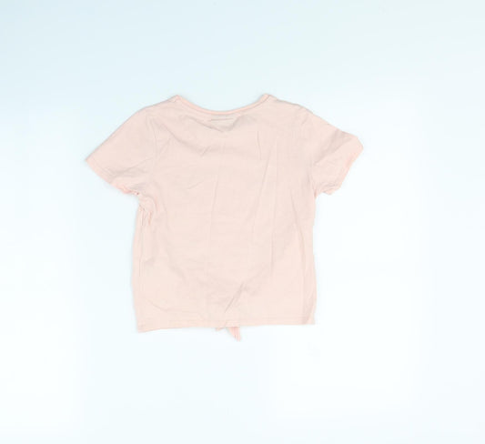 I Love Girlswear Girls Pink   Cropped T-Shirt Size 7 Years
