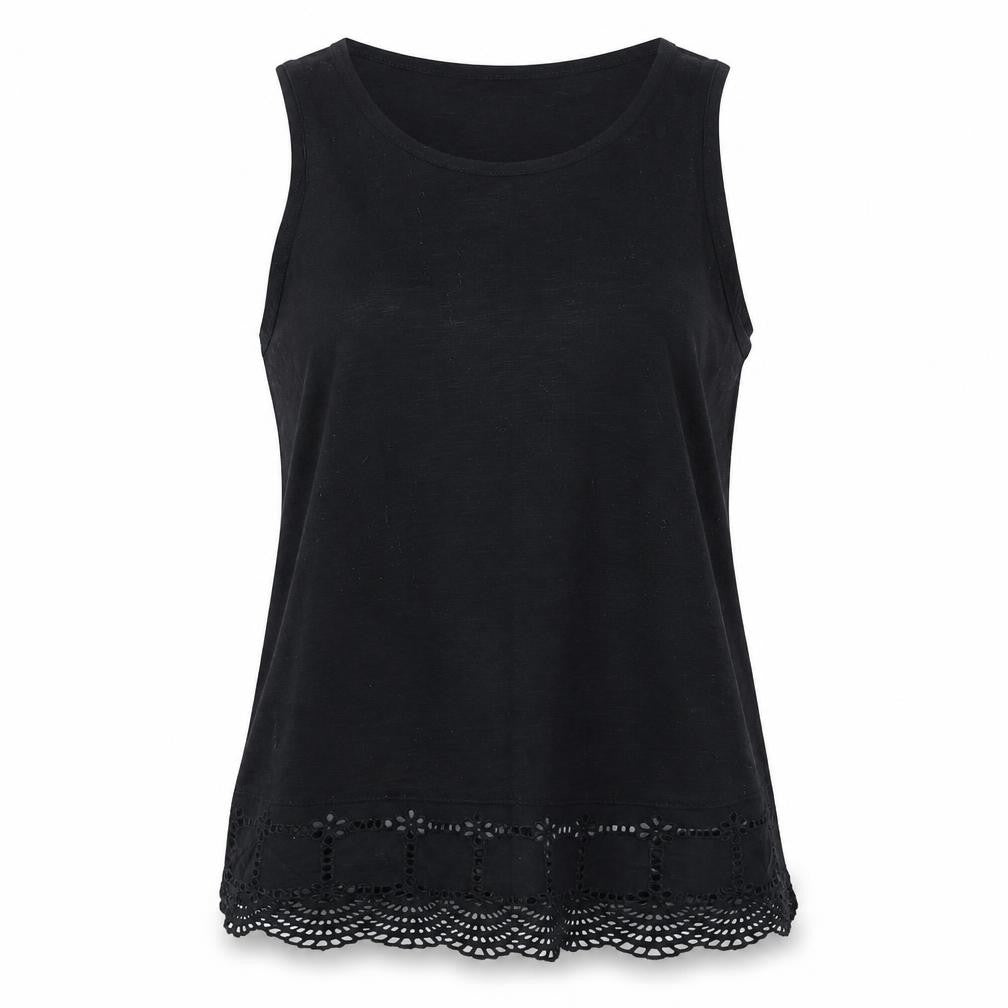 New Look Womens Black   Basic Tank Size 10