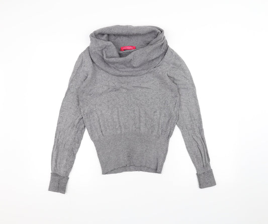 exceptional woman Womens Grey   Pullover Jumper Size M