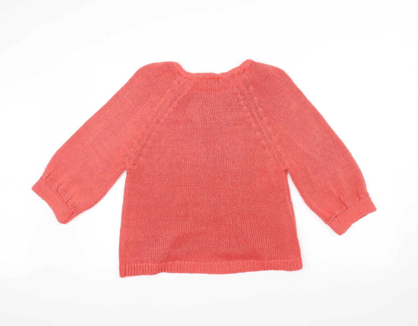George Womens Pink  Knit Jacket Coatigan Size 12