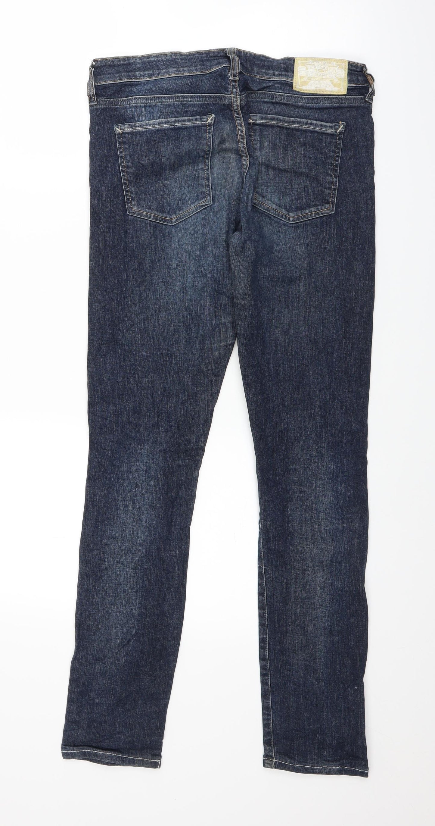 Crocker Womens Blue  Denim Skinny Jeans Size 29 in L28 in