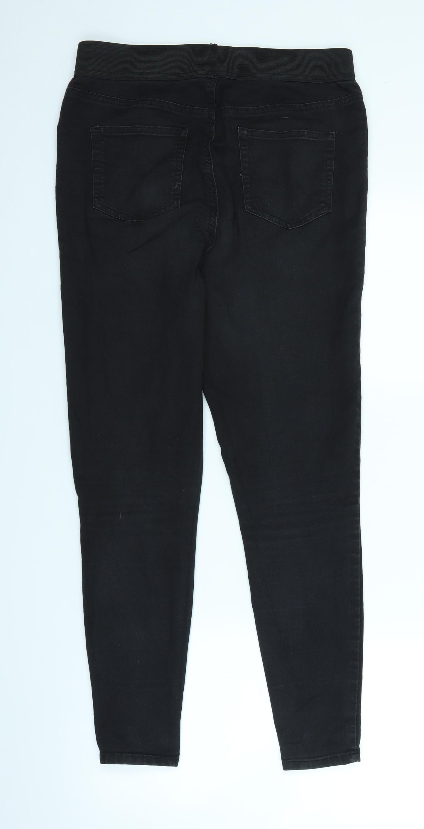 Papaya Womens Black  Denim Jegging Jeans Size 10 L26 in