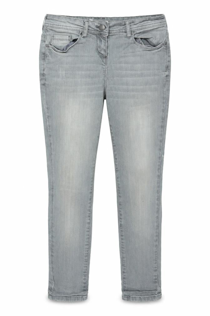 Tu Womens Grey  Denim Skinny Jeans Size 10 L27 in