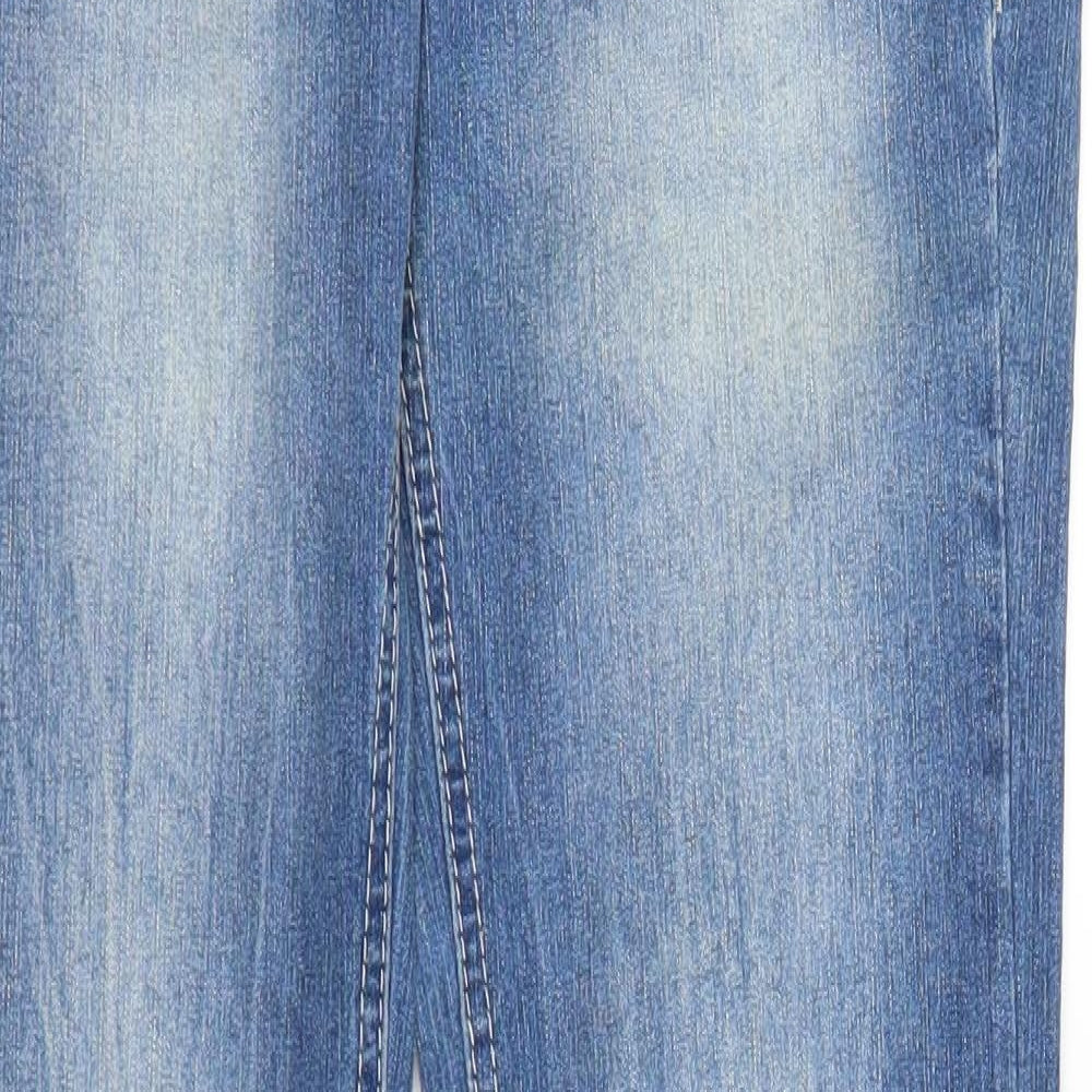 Terranova Womens Blue  Denim Straight Jeans Size L L31 in