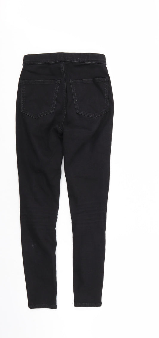 Top Shop Womens Black  Denim Jegging Jeans Size 28 in L30 in