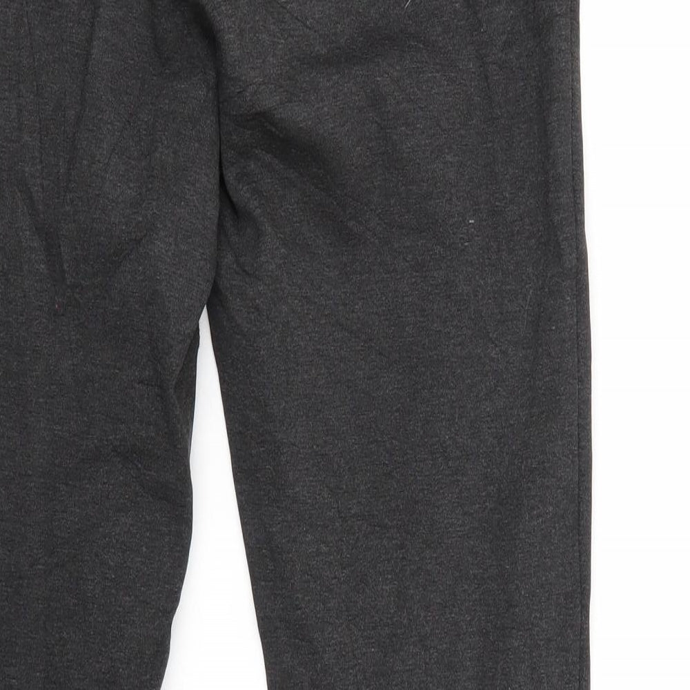 Promod Womens Grey   Cropped Trousers Size L L26 in