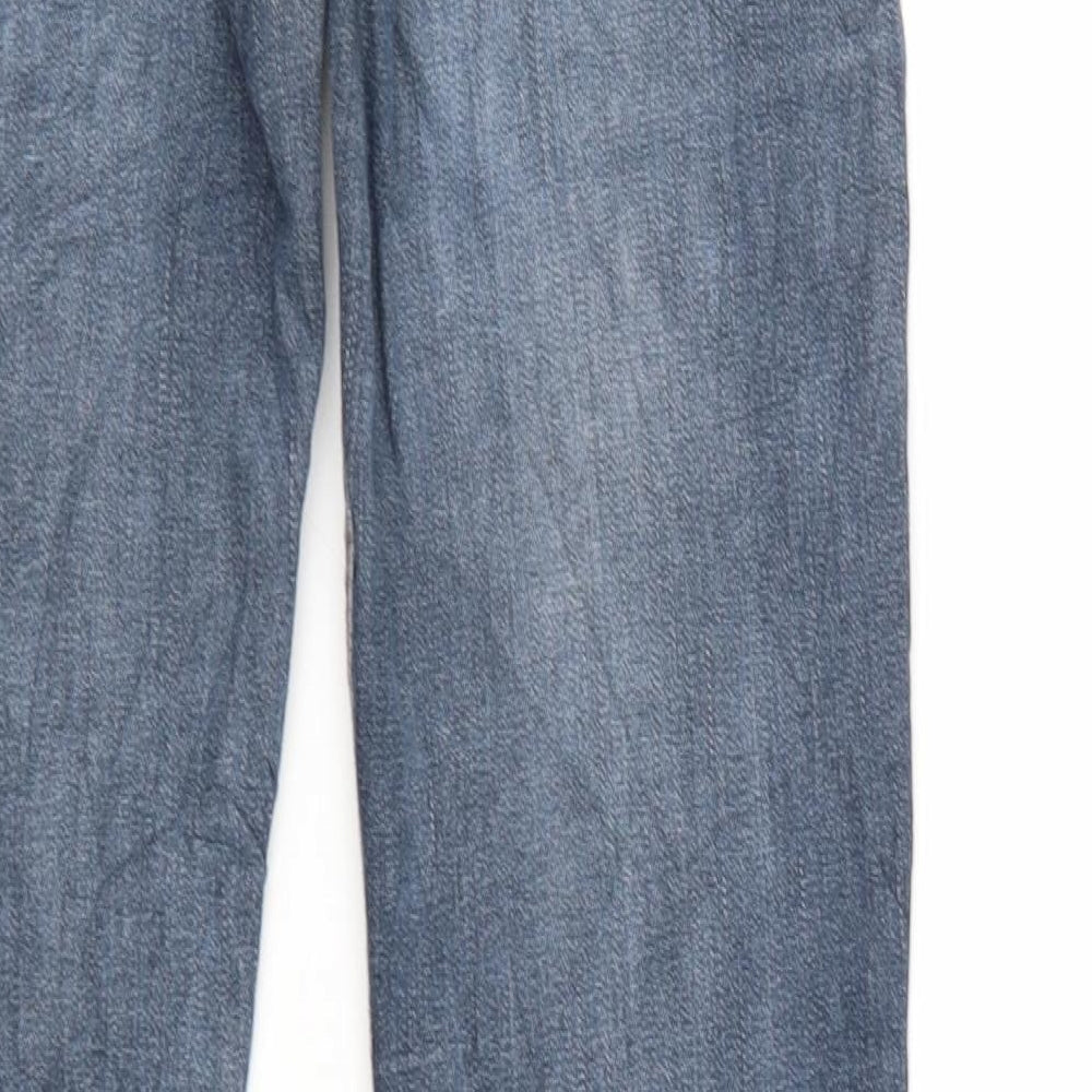 Stradavarius Womens Blue  Denim Skinny Jeans Size 8 L28 in
