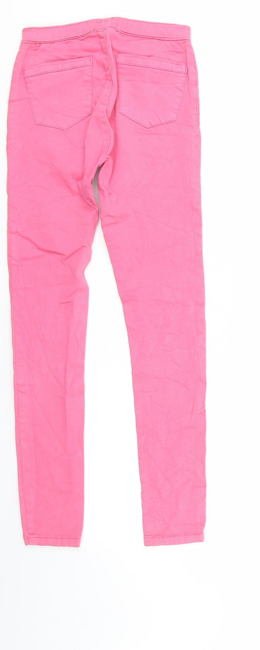 RESERVED Girls Pink   Tapered Jeans Size 12-13 Years