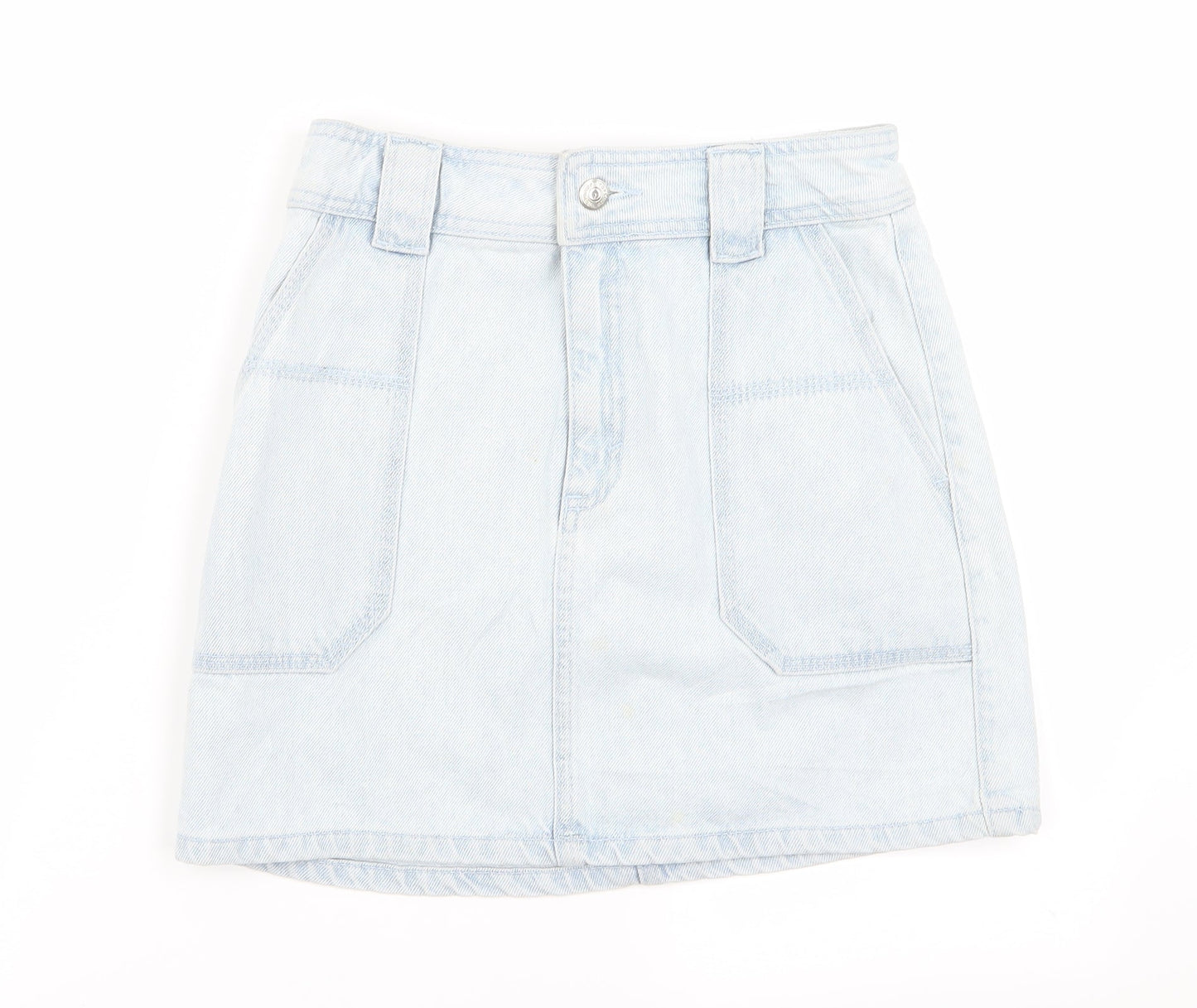 Topshop Womens Blue   Straight & Pencil Set Size 6