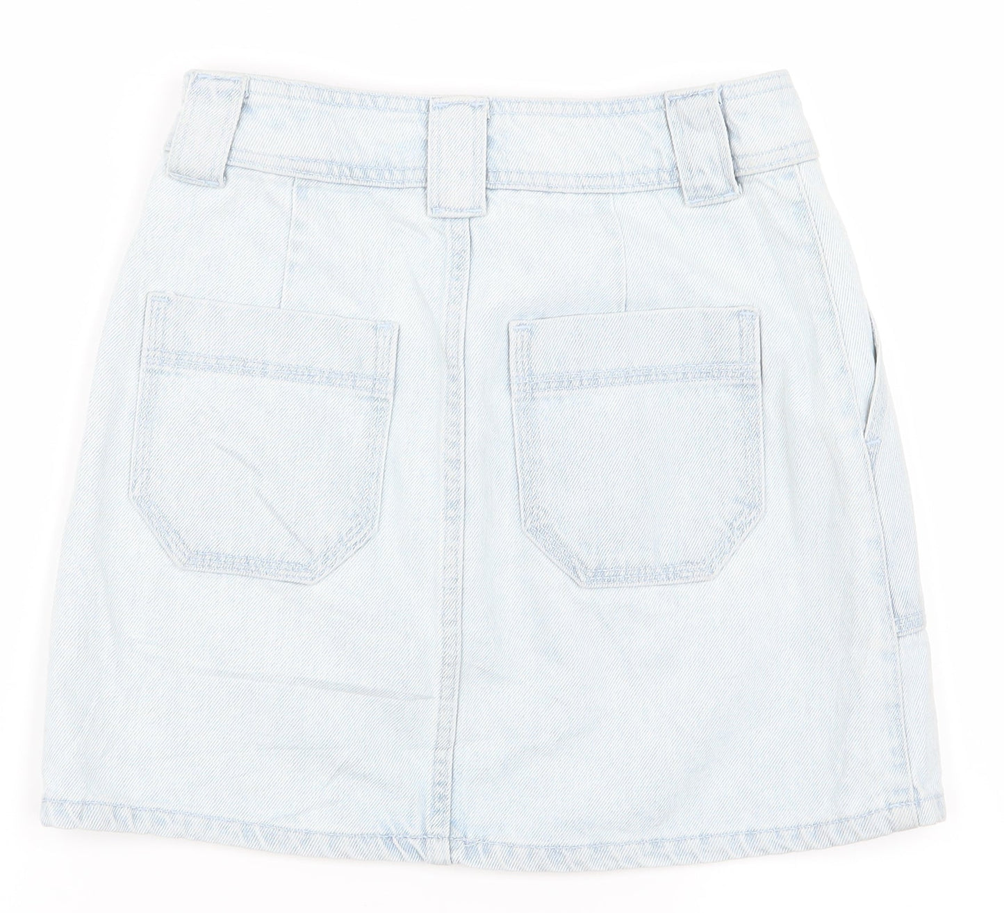 Topshop Womens Blue   Straight & Pencil Set Size 6
