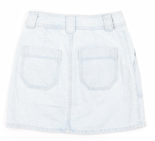 Topshop Womens Blue   Straight & Pencil Set Size 6